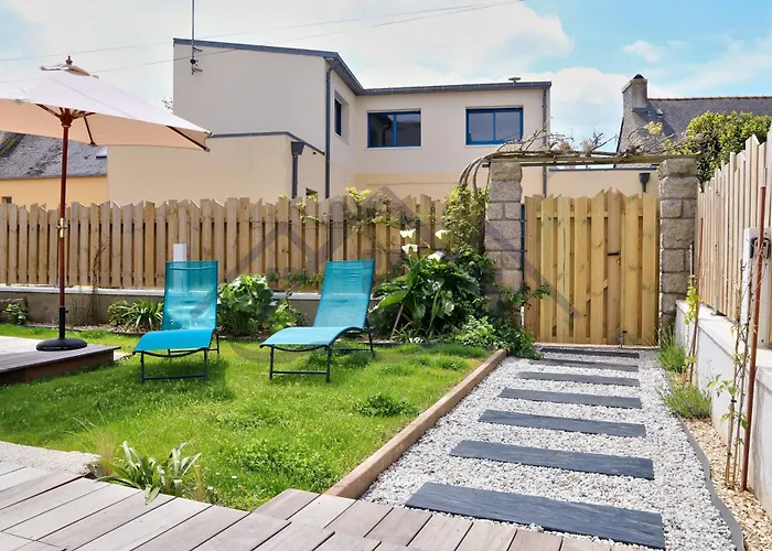 LocaLise - M1 - Bain de mer - Maison entièrement rénové avec jardin clos - Wifi inclus - Draps inclus - Animaux bienvenus