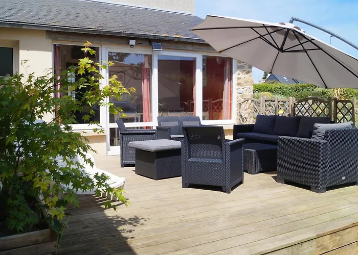ABORD- Vue sur mer, baie de Morlaix, grande maison, école de voile à 100m