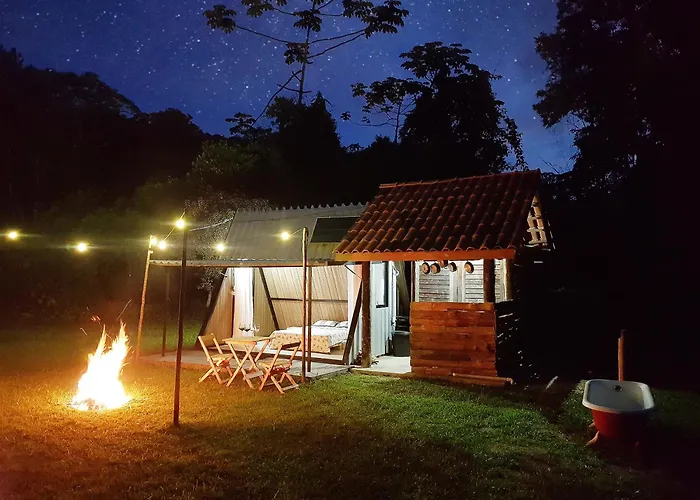 Cabana Raízes da Mata - 1 hr de SP - na Mata Atlântica