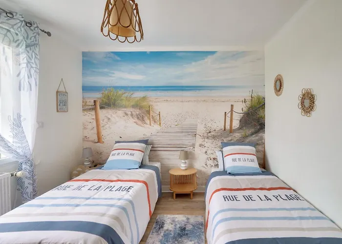 Maison pour 6, port et plage de Lesconil