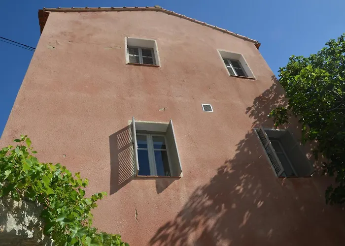 Air-Conditioned Authentic Village House With Sea View, Terraces And Swimming Pool