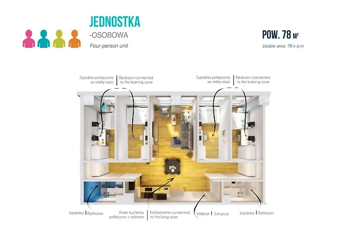 Studios And Shared Rooms At Livinnx Krakow