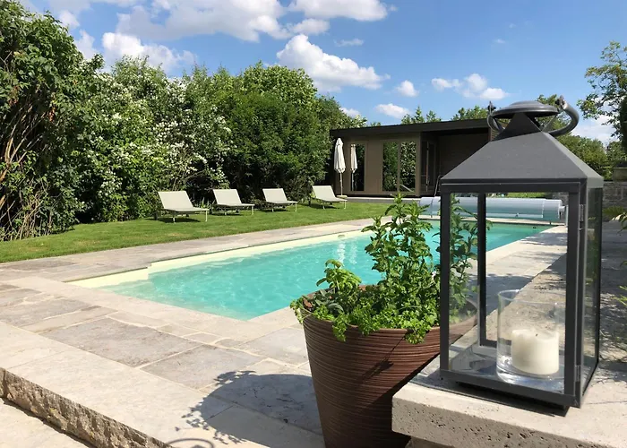Exklusives Ferienhaus in Top Lage mit Pool, Sauna, Terrasse - Der Johannishof