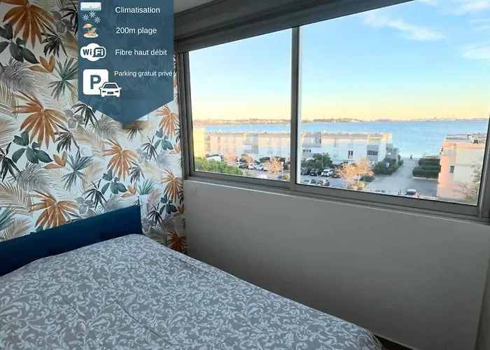 Joli appart/Vue étang/Clim /Wifi