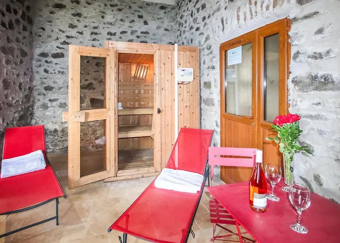 Gorgeous Home In Privas With Sauna