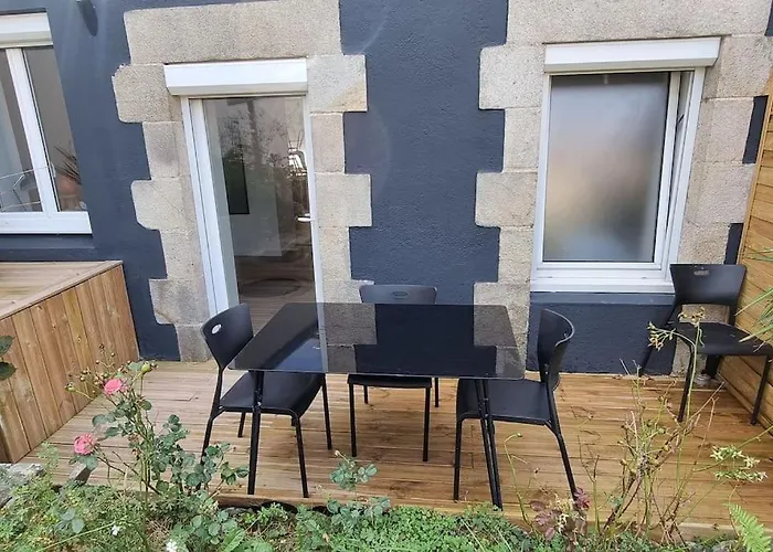 Le P'tit Patio, Terrasse privative.