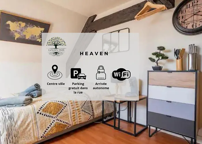 Heaven - GOLDEN TREE - WIFI - 20 min St-Croix&Center Parcs