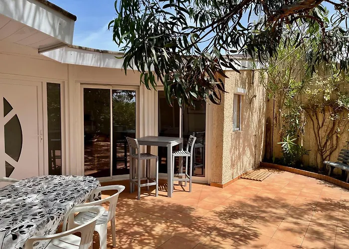 Villa front de mer, plage nature