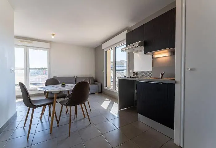 Bordeaux Mérignac appartement 2 Pièces - 2 Terrasses