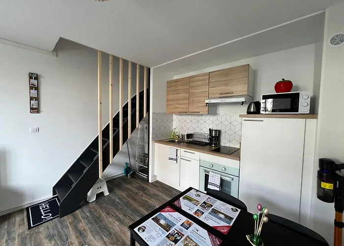 O'Dbark - duplex 2 étoiles - à 100m de la plage avec jardin