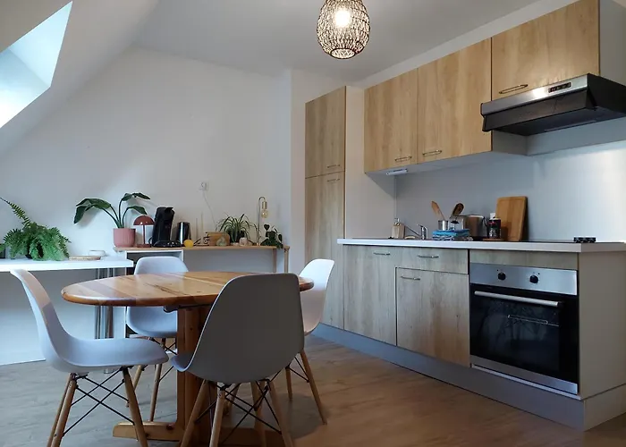 Le 105 - appart-sympa - T2 vue jardin et cave - Larmor-Plage