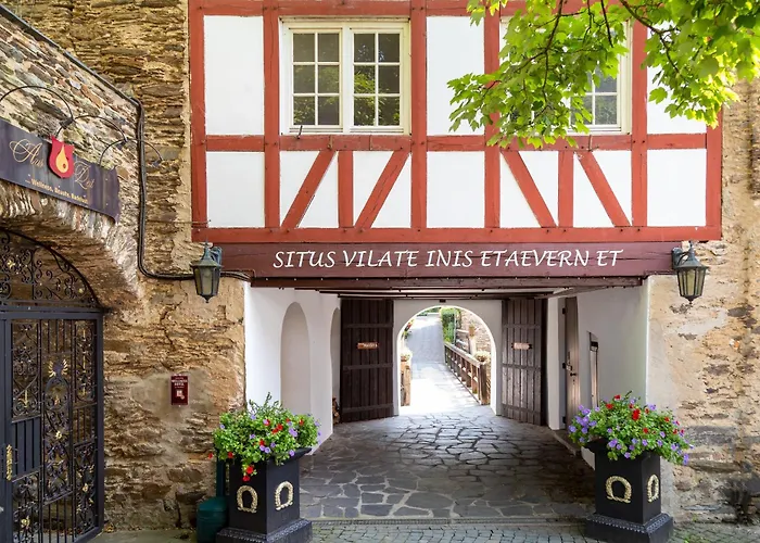 Romantisches Hotel: Hotel Schloss Rheinfels