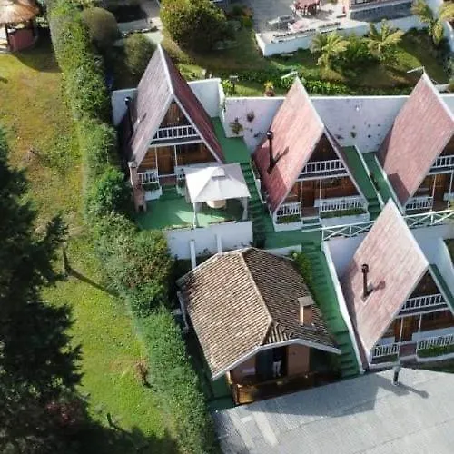 Villa Valentina chalés com lareira e churrasqueira