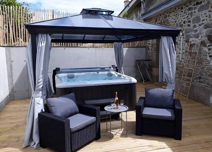 Superbe Gite Bord De Mer Avec Jacuzzi 6 Personnes