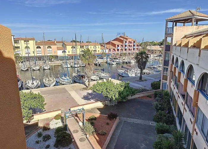 Appartement Port Leucate Vue Mer, Climatisation, Parking Privé, Option Linge et Serviettes 30 EUR