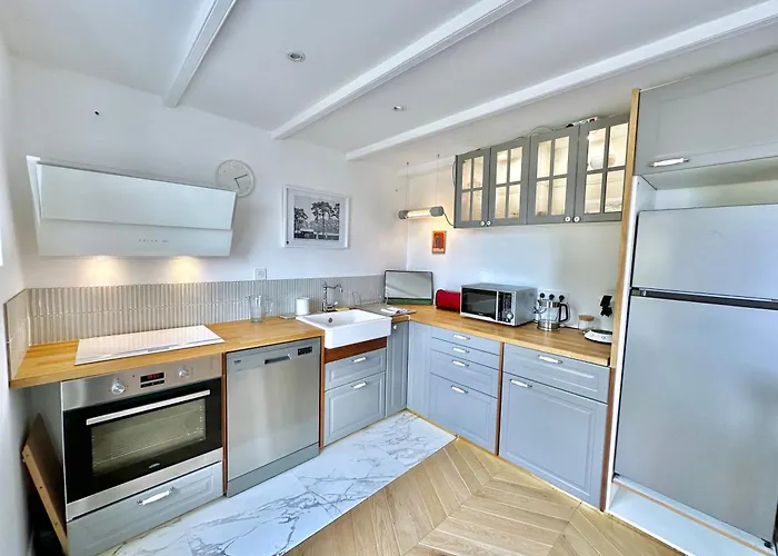 Au Bon Accueil - Appartement vue mer - Hyper centre - Avec Home-Cinéma