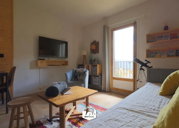 Le Petit Ours&Le Petit Cerf - Studios vue lac&montagnes