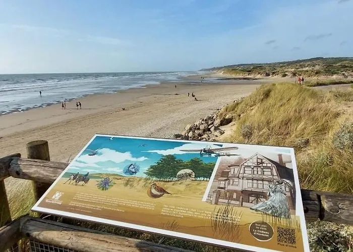 CABINE D’HARDELOT appt moins de 3mn à pied de la plage