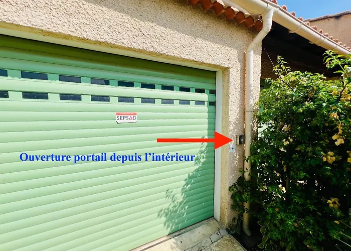 Studio Soleil - Piscine, Parking, Jardin, Calme, Wifi, 2 personnes