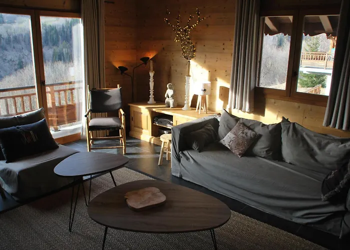 Chalet No 10, le Réconfort, accès skis aux pieds à Saint-François-Longchamp - Valmorel