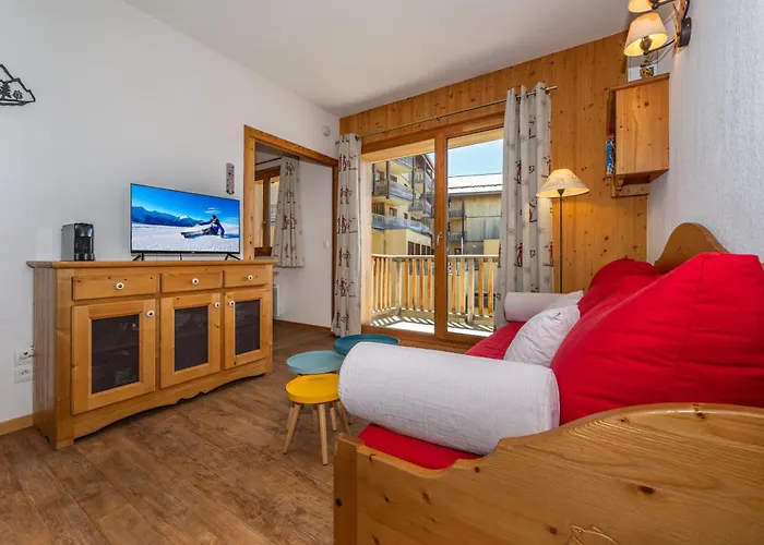 Orcières Appartement au pied des pistes avec piscine