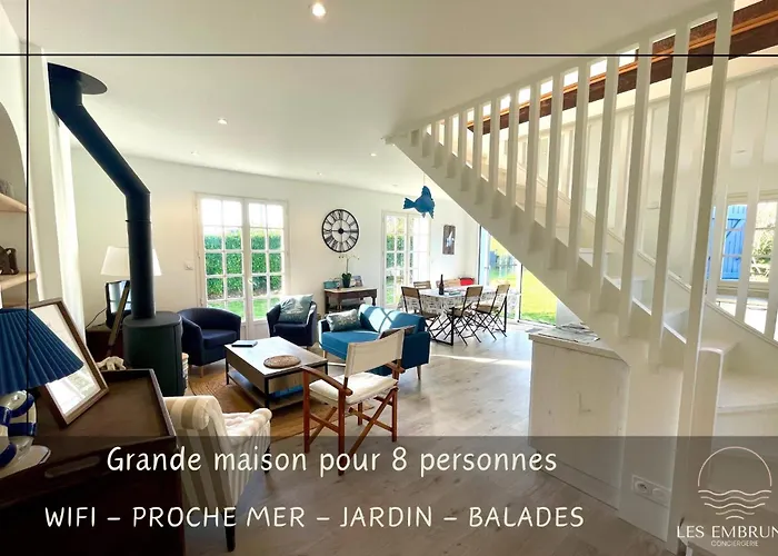 Jolie maison rénovée au bord de la Ria, Belz