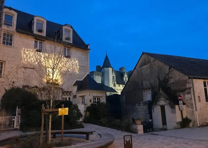 Le logis des diligences - Vue sur le château