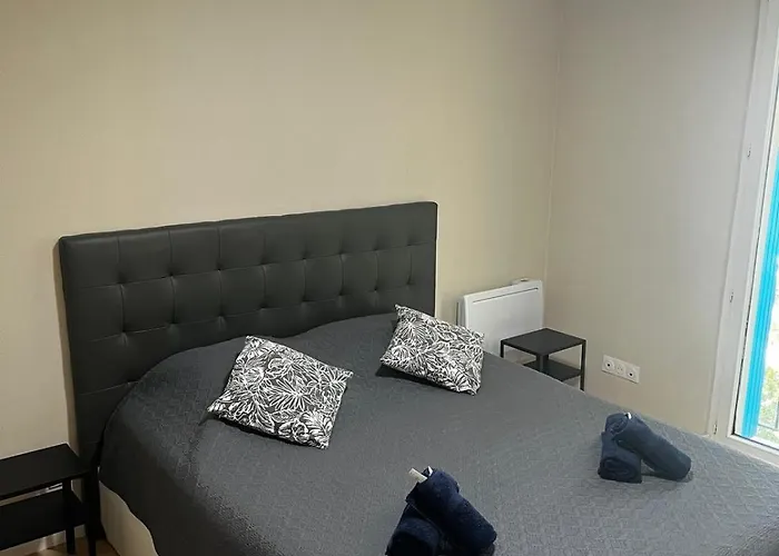 Appartement, vue sur l’étang, proche aéroport.