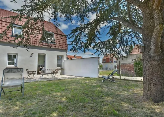 Appartement 4 personnes entrée le Touquet avec terrasse et jardin