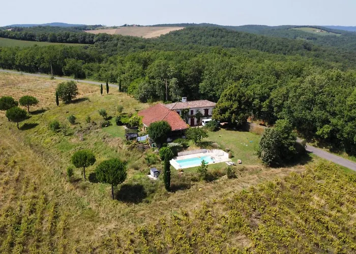 Maison Littré - Piscine chauffée - Au calme entre vignes et forêt