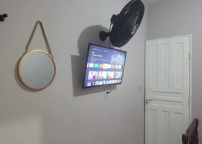 Pousada do sossego mar e verde em Itanhaem com piscina