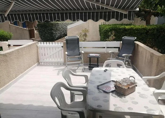 Maison De Vacances Renovee Avec Sejour Climatise, Residence Securisee Mas De La Plage, Terrasse Sud, 4 Couchages, Portiragnes Plage Lrmp24