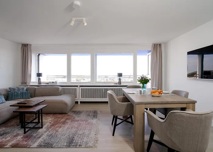 Ferienwohnung Sylter Welle mit Meerblick