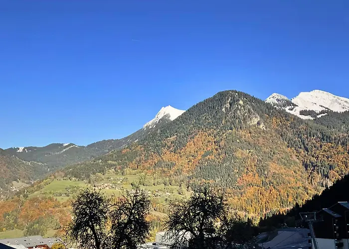 L'Eden Roc - T2 confortable au pied des pistes, vue sur la vallée