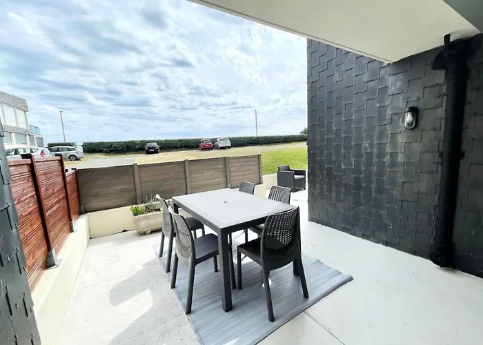 T3 Neuf Archi Cocooning - Terrasse - Face à la mer