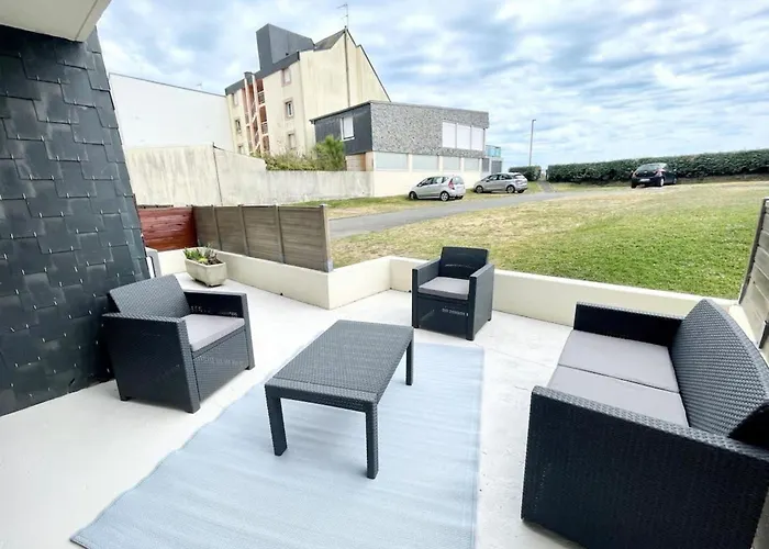 T3 Neuf Archi Cocooning - Terrasse - Face à la mer
