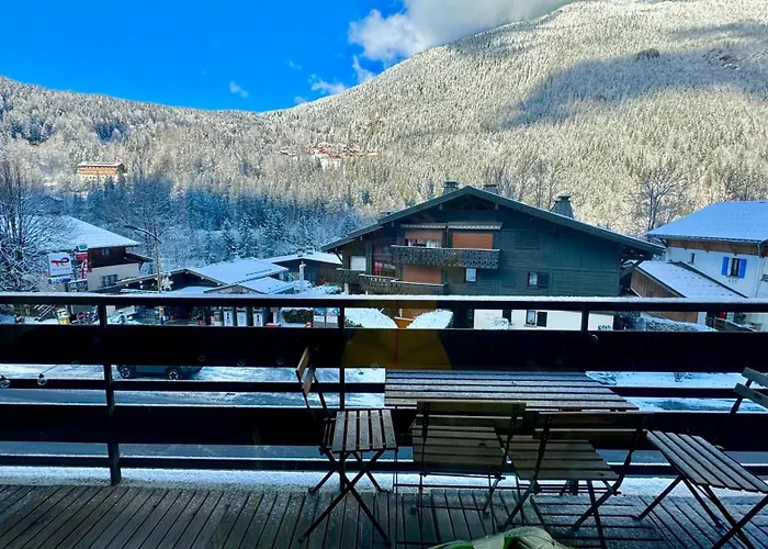 Apartement vue montage magnifique 2ch 5mn piste 3