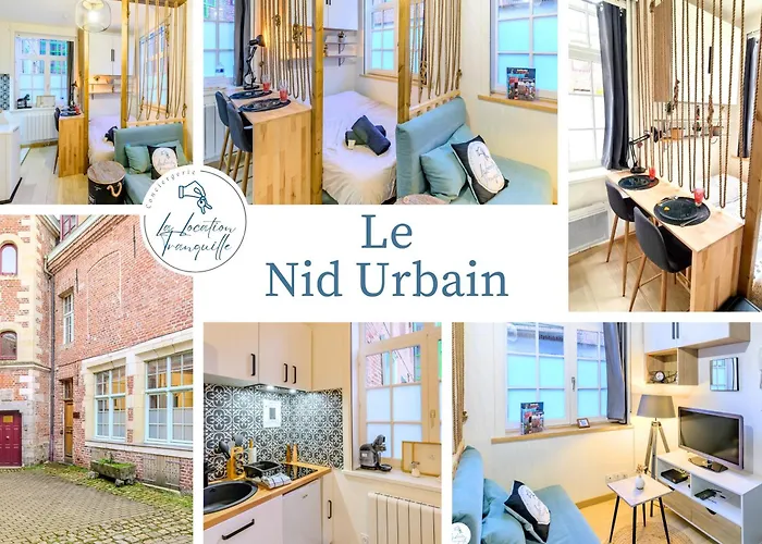 Nid Urbain - Proche Tribunal - Centre - wifi - TV
