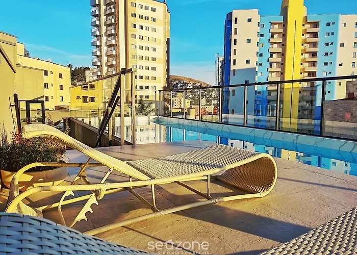 Studio c/ piscina em Poços de Caldas PGO412