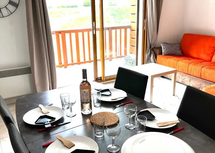 Confort Moderne à Valberg - Terrasse avec Vue Panoramique 100 m des Pistes