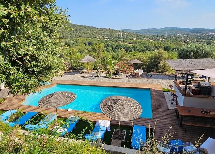 Nouveau : Magnifique Villa Individuelle Avec Piscine Rocbaron Var