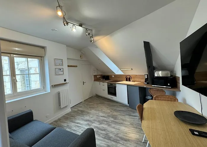 Appart T2 cosy - 4 pers - Centre Baugé