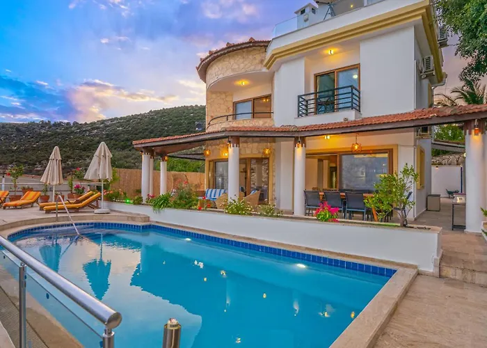 Villa Panorama, Kalkan, Private Pool, Panoramic Sea View