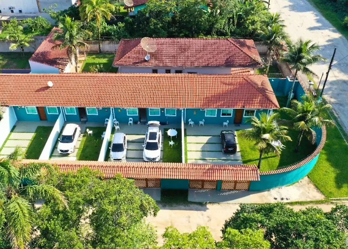 Maré de Lua Boracéia - Casas com 1 e 3 quartos - 1 quarteirão da Praia de Boracéia - São Sebastião