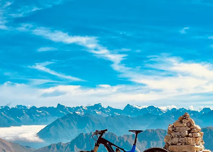 Appart 5pers joue du loup pied de pistes vue top