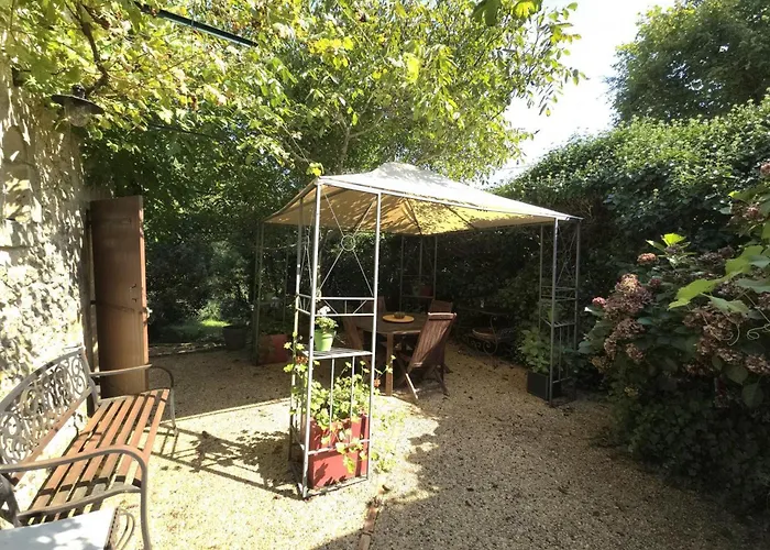 Maison de charme à Brantôme, animaux admis, parking inclus - FR-1-616-461