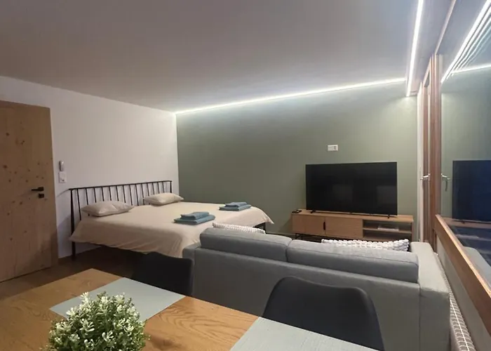 Studio moderne et cosy avec piscine et sauna