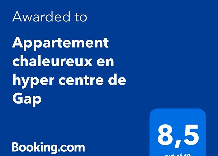 Appartement chaleureux en hyper centre de Gap