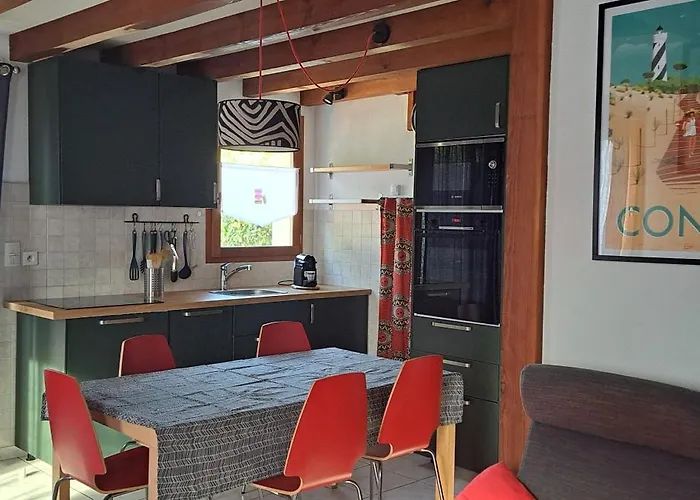 Maison Cosy classée 3 étoiles proche plages de surf de Contis