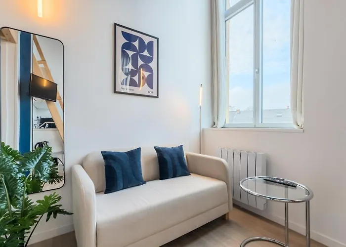 Studio pour deux personnes en mezzanine